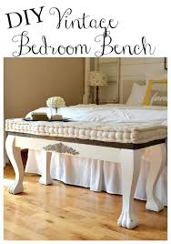 Diy Clawfoot Bench Home Diy Bedroom Vintage Bedroom Diy
