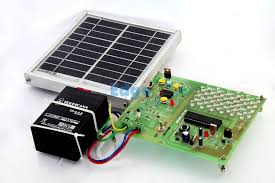 Solar Powered Led Street Light With Auto Intensity Control Street Light Solar Projects Best Solar Panels
