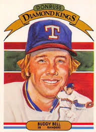 1982 Donruss #368 Buddy Bell VG Texas Rangers