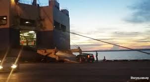 A well controlled crash landing, able to avoid trees, straight to the road Hantar Kereta Ke Sabah Sarawak Transport Removals Wanted Port Klang Selangor Sheryna Com My Mobile 701828