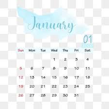 January 2020 Calendar Clipart Vector Png Element Design Calendar New Calendar New Year Png And Vector With Transparent Background For Free Download In 2020 Calendar Clipart Clip Art Blue Calendar