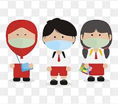  Kids Students In Uniform Wear Face Mask Kid Kids Student Png Transparent Image And Clipart For Free Download In 2021 Kids Clipart Graphic Design Background Templates Student Clipart