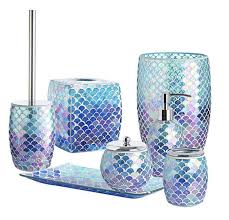 Maybe you would like to learn more about one of these? Cracked Glass Toilet Brush Holder Bathroom Accessories Set Decorative Gala Houseware