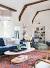Living Room English Cottage Interior