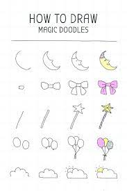 How To Draw Magic Doodles Tutorial Vector Free Image By Rawpixel Com Nunny Magic Doodle Vector Free Doodles