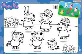 resultat de recherche d images pour coloriage peppa pig teddy coloriages applejack