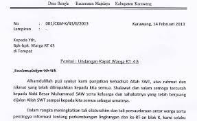Contoh surat pengunduran diri kerja yang benar serta baik, pengajuan pemberhentian kontrak kerja secara sepihak yang dilakukan oleh pekerja lajimnya alasan pengunduran diri adalah karena ingin fokus studi banding ke australia. Contoh Surat Undangan Rapat Organisasi Dunia Sosial