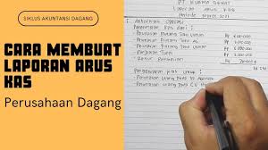 Jika kawan kledo adalah seorang pemilik bisnis yang. Cara Membuat Laporan Arus Kas Perusahaan Dagang Metode Langsung Youtube