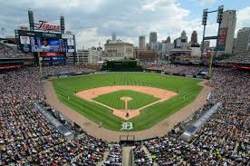The View From Above Mlb Stadiums Detroit Tigers Detroit