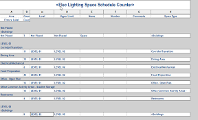 Considerations when installing recessed lighting fixtures, planning and installing recessed lighting. Space Schedule With Embedded Light Fixtures Grouped By Space Type Autodesk Community Revit Products