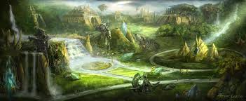 Escenario De Air Planeta Natal De Los Protoss Concept Art Environment Concept Art Starcraft