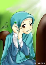 بدورى على صورة بنت محجبة لبروفايلك 510 x 720 50 islamic cartoon anime muslim anime muslimah