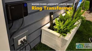 Dumb Old Low Voltage Landscape Lights New Ring Transformer Makes Them Smart Ce Pro