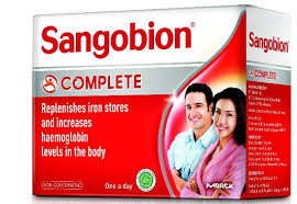 This includes vitamins a, b1, b2, b6, b12, niacin, folic acid, c, d, e, and pantothenic acid. About Sangobion My Cms