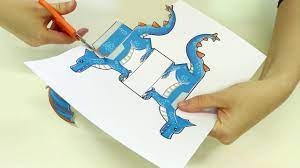 Kostenlose bastelbögen als pdf / weihnachten adventskalender diy kostenlose adventskalender. Kostenloser Bastelbogen Drache Lazuli So Bastelst Du