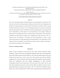 Formerly known as jesselton) is the state capital of sabah, malaysia. Pdf Fasting And Shalat In The Organization And Its Effect On Productivity Puasa Dan Solat Dalam Organisasi Dan Kesannya Terhadap Produktiviti Name Of The Writer