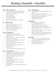 Wedding Timetable Checklist Wedding Ceremony Checklist Wedding Checklist Best Wedding Registry