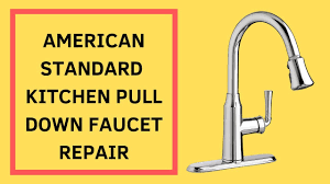 Single handle kitchen faucet models. American Standard Pull Down Faucet Repair Youtube