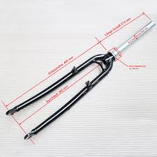 28 Gabel Xlc Bf A02 A Head 1 1 8 Schwarz Ose Fur Lowrider Kabelfuhrung Lowrider Gabel Ebay