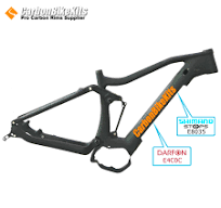 CFM1085E Suspension Carbon Frame for Electric MTB Compatible ...