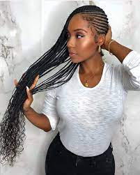Nigerian Braids Gang On Instagram Too Gorgeous Khatbrim Lemonade Braids Hairstyles Hair Styles Braided Hairstyles