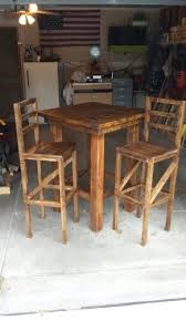 Finished High Top Table And Chairs Pub Table Sets Pub Table Bar Table Sets