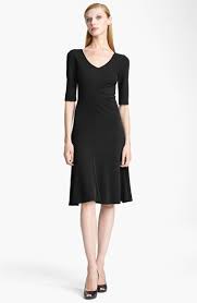 Great Funeral Dress Armani Collezioni Matte Jersey Dress Available At Nordstrom Jersey Dress Dress Up Outfits Dresses
