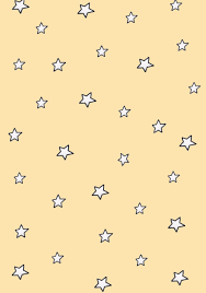 Minimalist Stars Wallpaper With Pastel Yellow Background Star Wallpaper Pastel Background Yellow Wallpaper