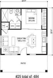 Resultado De Imagem Para 1br 1b 400 Sq Ft Tiny House Plans Tiny House Floor Plans Tiny House Plans House Floor Plans