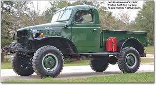 The dodge wc series, sometimes nicknamed 'beeps', were a prolific range of light 4wd and medium 6wd military utility trucks, produced by dodge / fargo during world war ii. History Of Dodge Pickup Trucks 1921 1953 Allpar Forums