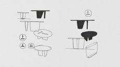 Project Tobi Ishi Outdoor Table Designed By Barber Osgerby Manufacturer B B Furniture Design Modern Furniture Makeover Dresser Living Room Furniture Layout