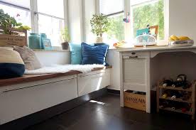 Warum die kleine küche mit sitzecke auszustatten? Sitzecke Kuche Blau Weiss Couch