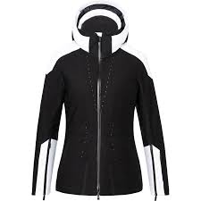 Kjus Freelite Ski Jacket Black White Women