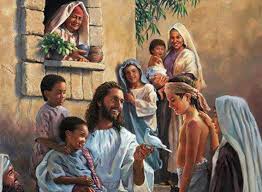 Who are my mother and my brothers? And looking around at those seated in  the circle he said, here are my mother and my brothers. For whoever does  the will of of