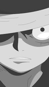 Black and white one piece luffy. Monkey D Luffy 2018 Black Dark Flat One Piece White Hd Mobile Wallpaper Peakpx
