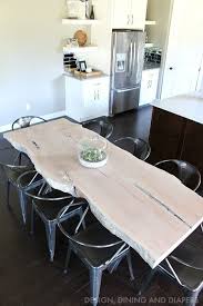 Our Live Edge Table Is Finished Taryn Whiteaker Live Edge Table Dining Rooms Live Edge Dining Room Live Edge Table