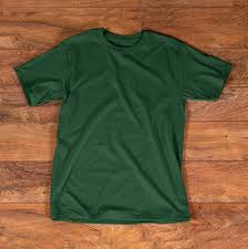 T Shirt Green Mockup Template In 2020 T Shirt Design Template Tshirt Mockup Free Clothing Mockup