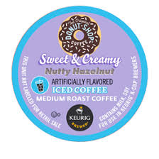 30 days old 2107 views Sweet Creamy Nutty Hazelnut Iced Coffee I Love This Stuff You Just Brew It Over Ice Coffee K Cups Iced Coffee Creamy