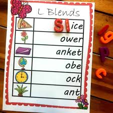 Teaching blends worksheet for beginner's. Free L Blends Worksheets