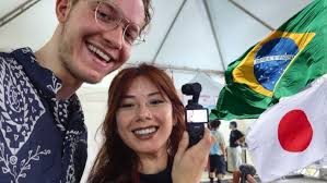 Celebrating Japanese 🇯🇵 Festival in Brazil 🇧🇷 Tooro Nagashi in Registro  São Paulo State