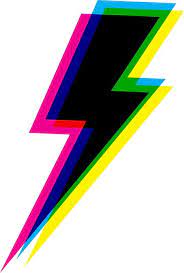 Pin By Rose Santana On Stickers Lightning Art Cmyk Art Graphic Design Inspiration