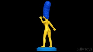 Fichier 3D Marge Simpson nue - Les Simpsons・Plan imprimable en 3D à  télécharger・Cults