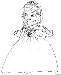 Dogs love to chew on bones, run and fetch balls, and find more time to play! Printable Princess Sofia Coloring Pages 2 Coloring4free Coloring4free Com