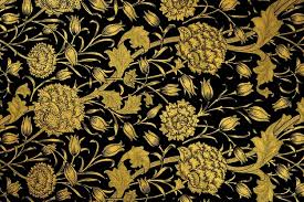 Gold floral patterned background vector. Free Photo Vintage Floral Frame Illustration With Batik Pattern Remixed From Public Domain Artworks