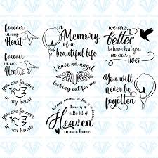 Download In Loving Memory Grief Bundle Svg Files For Silhouette Files For Cricut Svg Dxf Eps Png Instant Download Supersvg In Loving Memory Quotes In Loving Memory Tattoos In Loving Memory