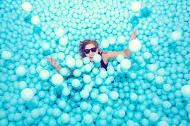 the color factory ball pit in new york city by gaby deimeke photography ball pit photography portrait photography