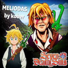 Chandler, meliodas' former mentor, aids zeldris. Seven Deadly Sins Meliodas By Kober Nanatsunotaizai