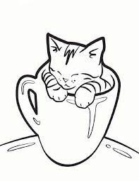 Free printable cat coloring book. Cute Cat Coloring Pages For Kids 101 Coloring