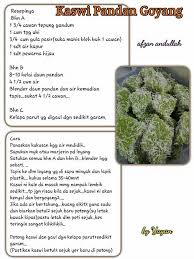 Dapur ibu iera 7 months ago. Resepi Kuih Kaswi Pandan Goyang Inibaruresepi Gobitage Com