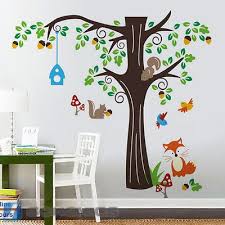 Wandtattoo Wandsticker Spielzimmer Kinderzimmer Baum Wald Tiere Gross Xxxl Fwt04c Wandtattoos Kinderzimmer Spielzimmer Kinderzimmer Kinderzimmer